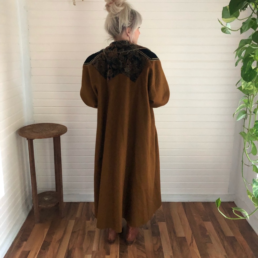 Vintage suede coat